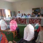 विद्यालयमा कक्षा थप्न जुट्दै महेन्द्र जनता मावि गडौरीका अभिभावक