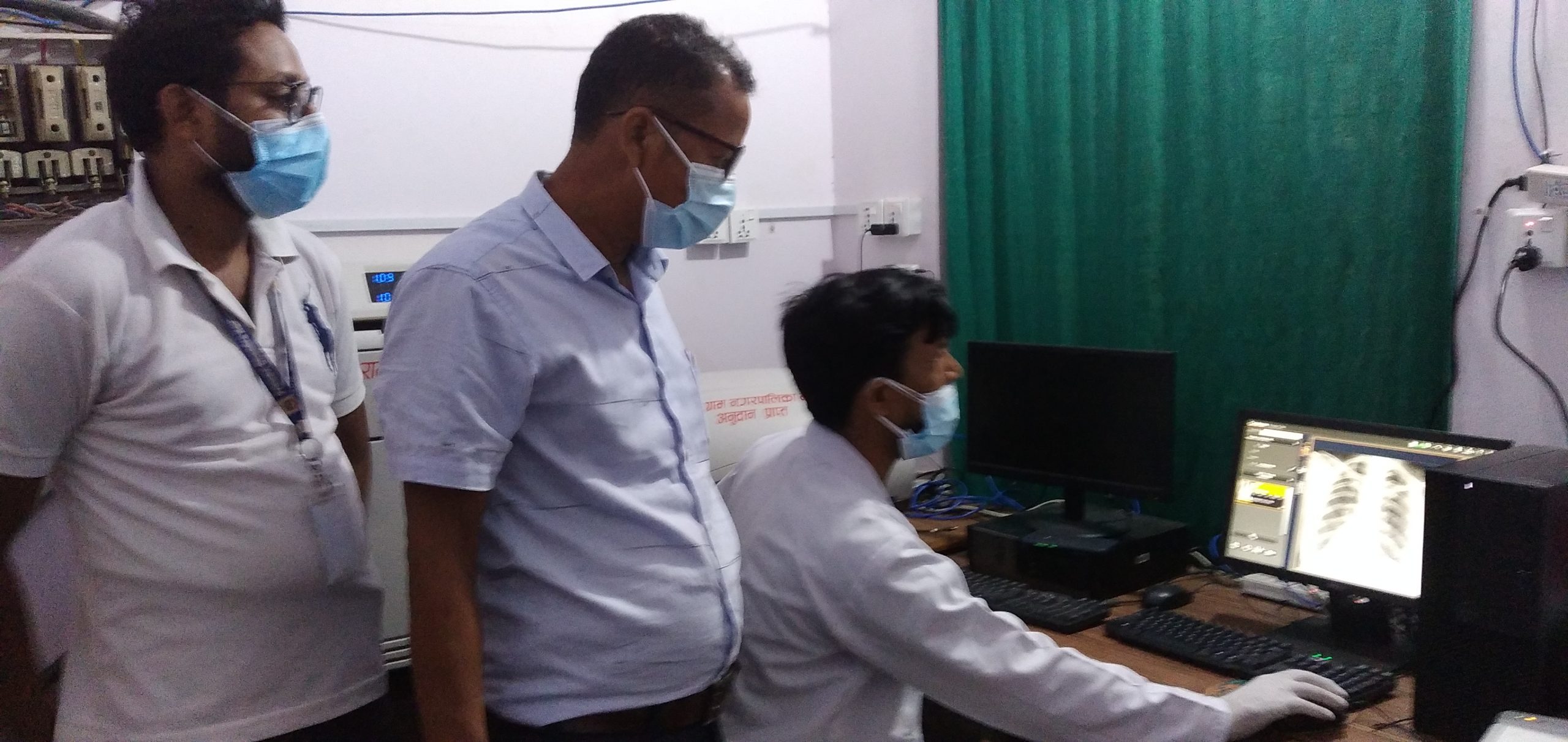 पृथ्वीचन्द्र अस्पतालमा डिजिटल रेडियोग्राफी(डिआर) एक्सरेले विरामी आकर्षित