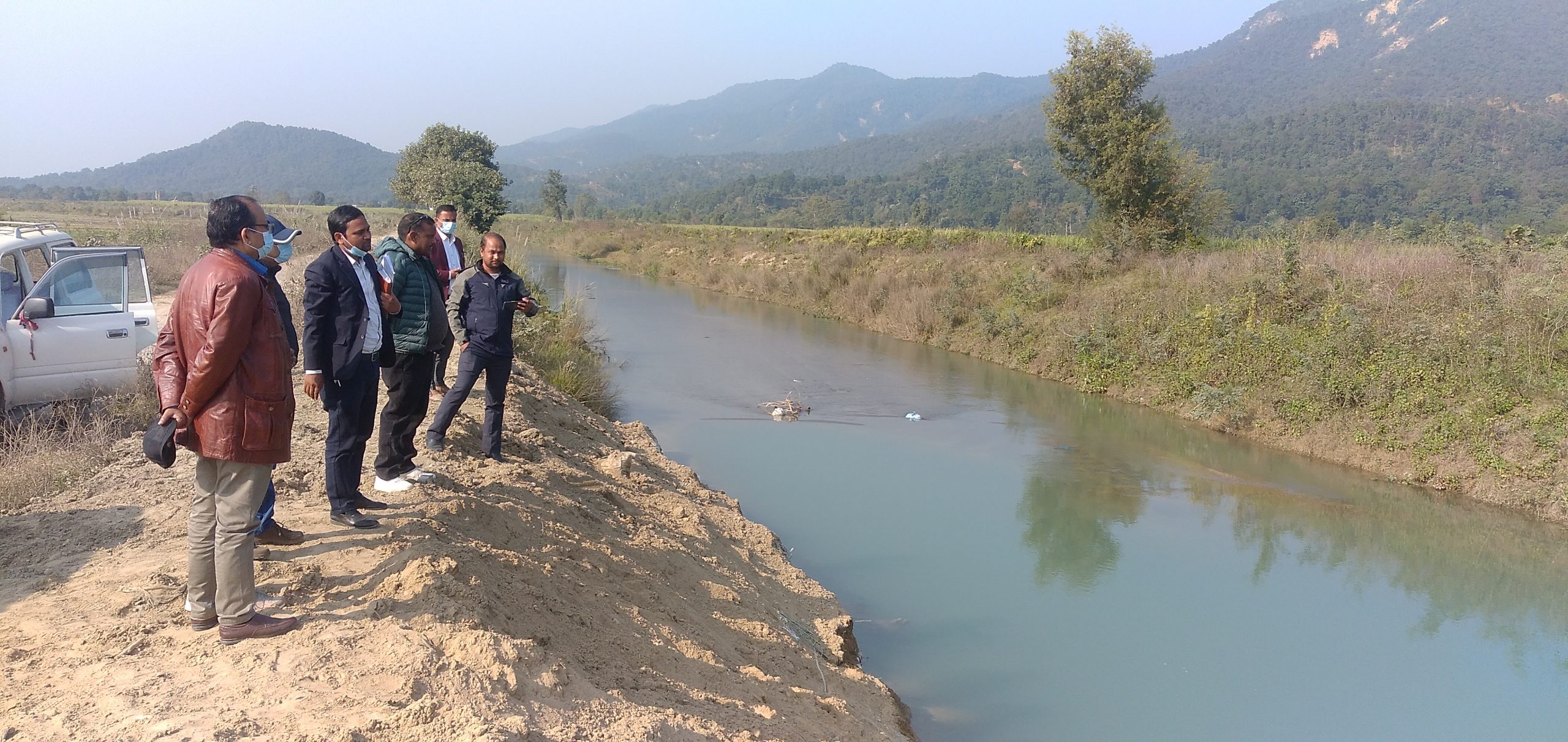 गण्डक नहर सिचाई प्रणालीको राष्ट्रिय योजना आयोगको टोलीले गर्यो स्थलगत अवलोकन