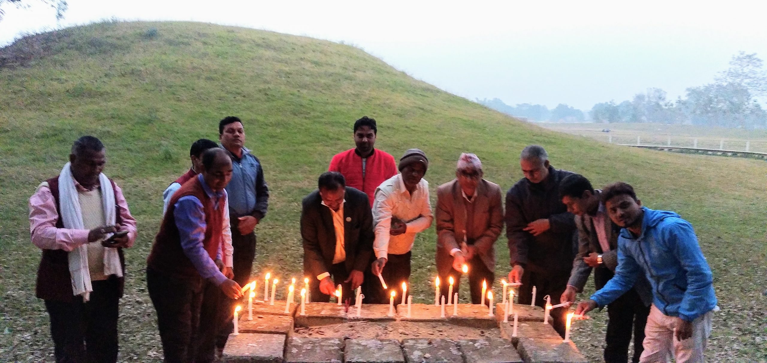 रामग्राम स्तुपमा मनाईयो बुद्धको महारिनिर्वाण घोषणा दिवस