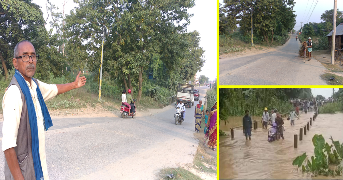 भक्सिपुरको ‘होचो पुल’ सांसद कण्डेलमाथि प्रश्न