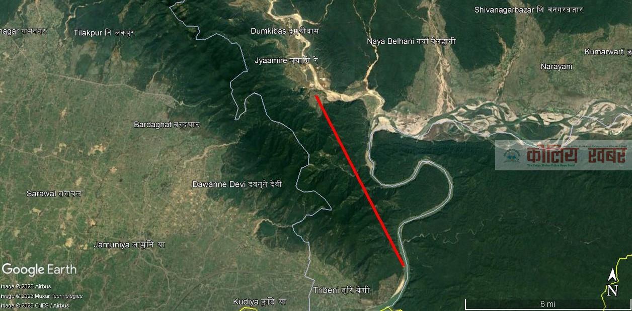 दुम्बिबास—त्रिवेणी सडक नबने गण्डकी प्रदेशमा गाभिएका त्रिवेणीधामका बासिन्दा लुम्बिनी प्रदेशमा फर्कन संघर्ष गर्ने मनस्थितीमा