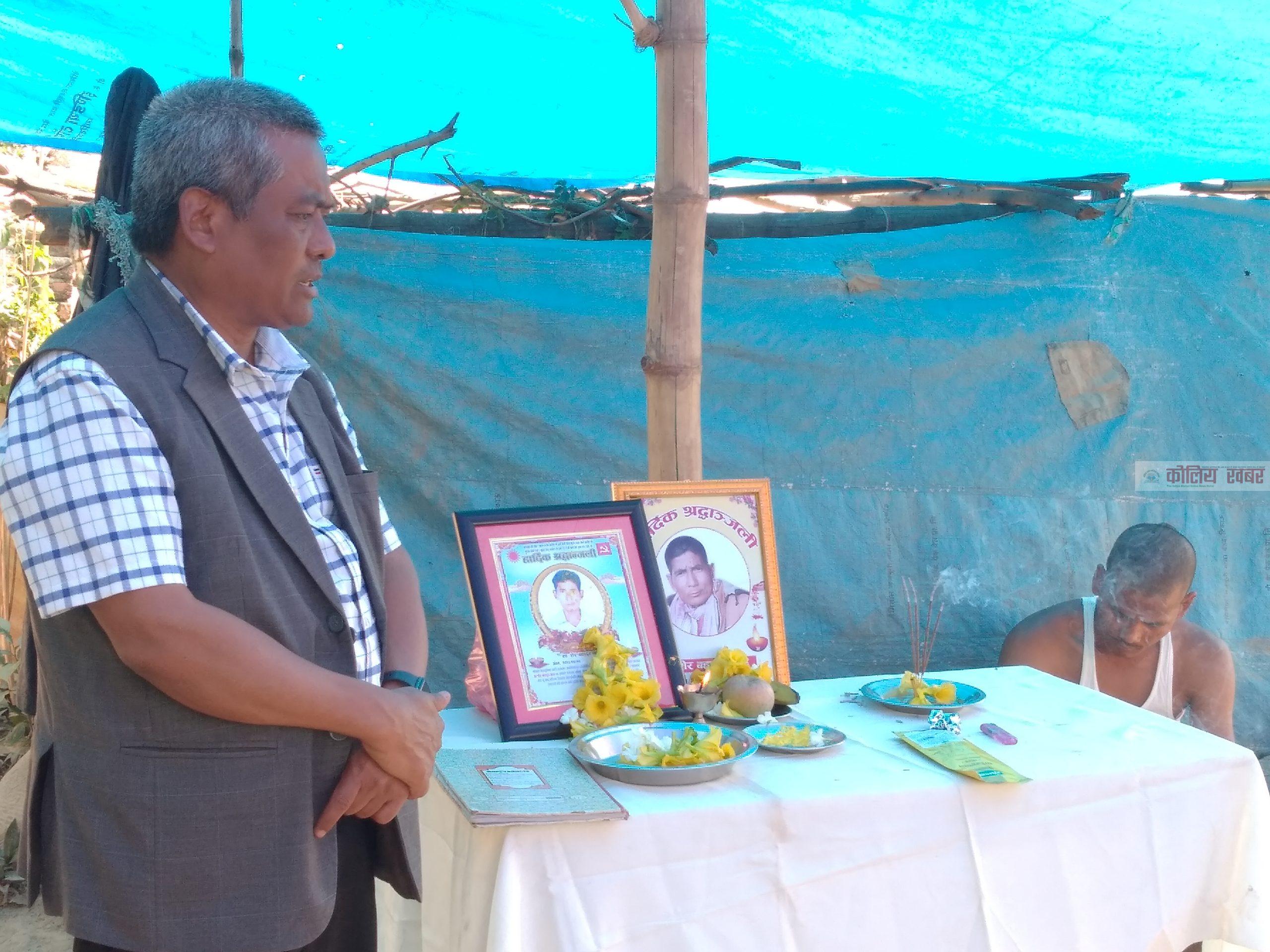 थारु समुदाय सिक्कल सेल एनामिया प्रति सचेत रहन पुर्वमन्त्रि चौधरीको आग्रह