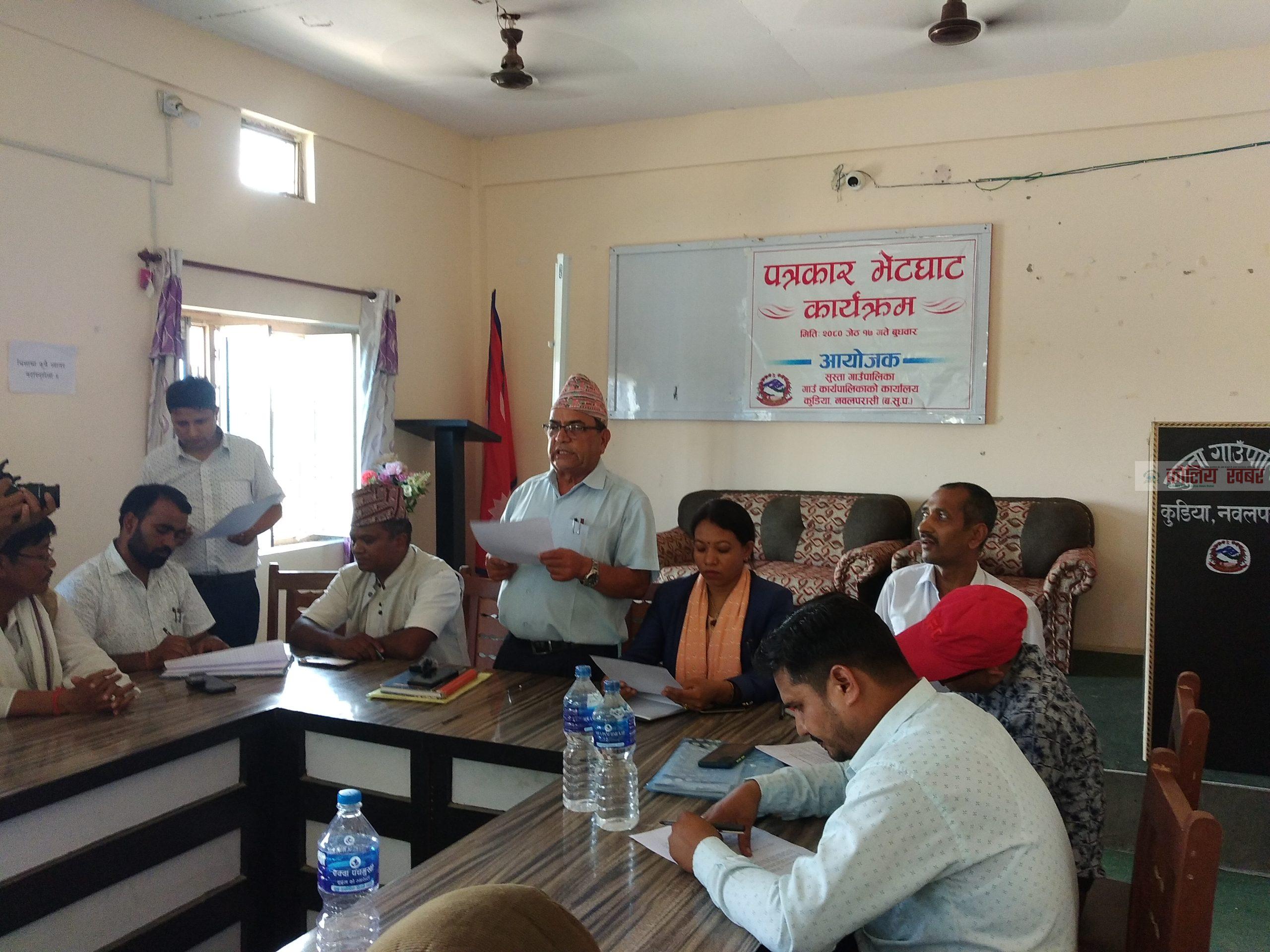सिमित साधान स्रोतले अधिक्तम काम गरेर जनता सन्तुष्ट बनाउदै सुस्ता गाउपालिका