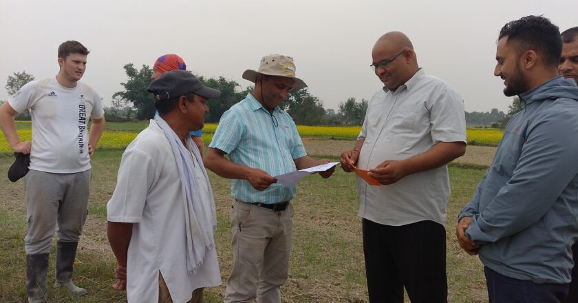 पाल्हीनन्दनको प्राचिन नन्दन सिटीमा पुरातात्विक खोज गर्न माग गर्दै गाउपालिका अध्यक्ष गुप्ता