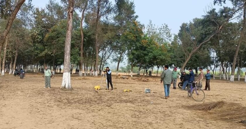 मनरी स्थित थारु साँस्कृतिक पार्कको डिपिआर गर्ने कार्य शुरु