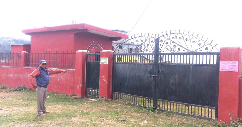 रामग्राम स्तुप क्षेत्रमा निर्माणधिन संग्रालय अलपत्र