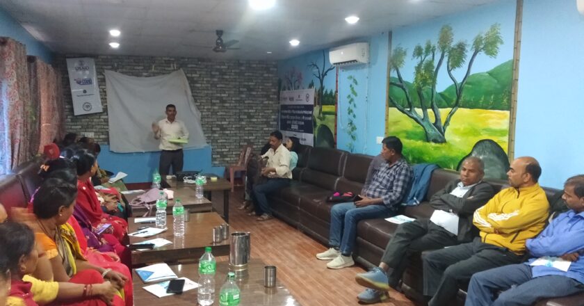 सामुदायिक विद्यालयलाई पुर्ण निशुल्क शिक्षा बनाउन सरोकारावालालाई कार्यशाला