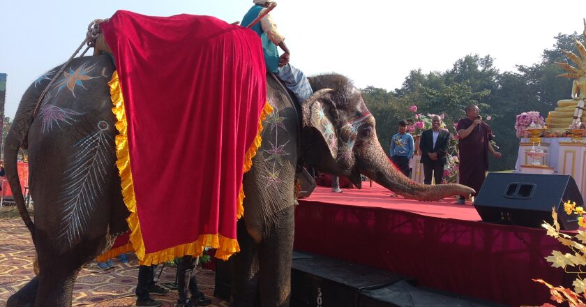 रामग्राम स्तुपमा रहेका बुद्धको अष्टधातुको विशेष पुजा सम्पन्न