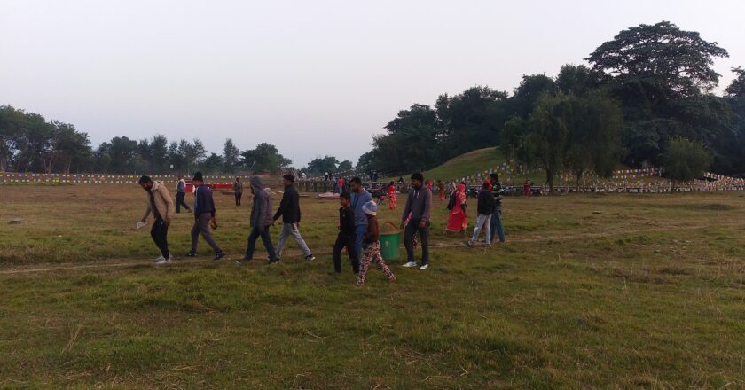 रामग्राम स्तुपमा रहेको भगवान गौतमबुद्धको अष्टधातुको विशेष पुजाको अयोजना गर्दै रामग्राम विकास कोष