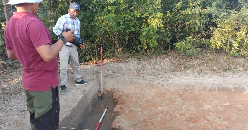 कोलिय गणराज्यको राजधानी कोलनगरमा उत्खनन्ले भेटिन थाल्यो प्राचिन पुर्वाधार(स्ट्रक्चर)