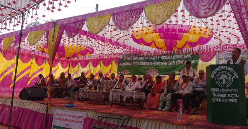 लोकदोहरी प्रतियोगिता मार्फत बन डढेलो जनचेतना कार्यक्रम