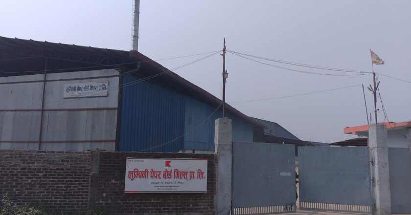 औद्योगिक क्षेत्रको डुबान समस्याले त्रसित