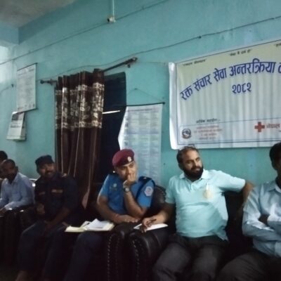 रतmदान प्रति आकर्षण बढाउन रेडक्रसले थाल्यो जागरण अभियान