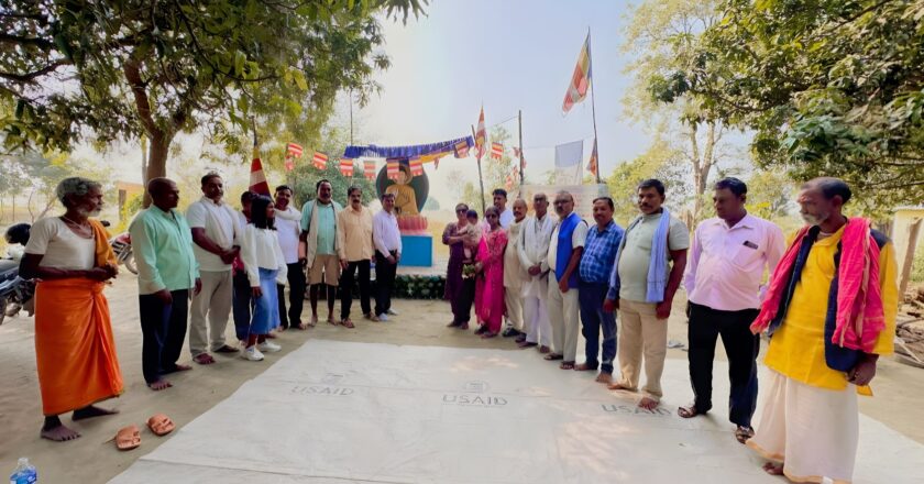 बुद्ध प्रबज्या स्थल अनोमाघाटमा लुम्बिनी उपमेयर कल्पना हरिजनको अवलोकन भ्रमण