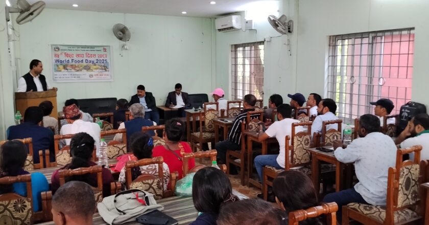 नवलपरासीमा विश्व खाद्य दिवस मनाइयो