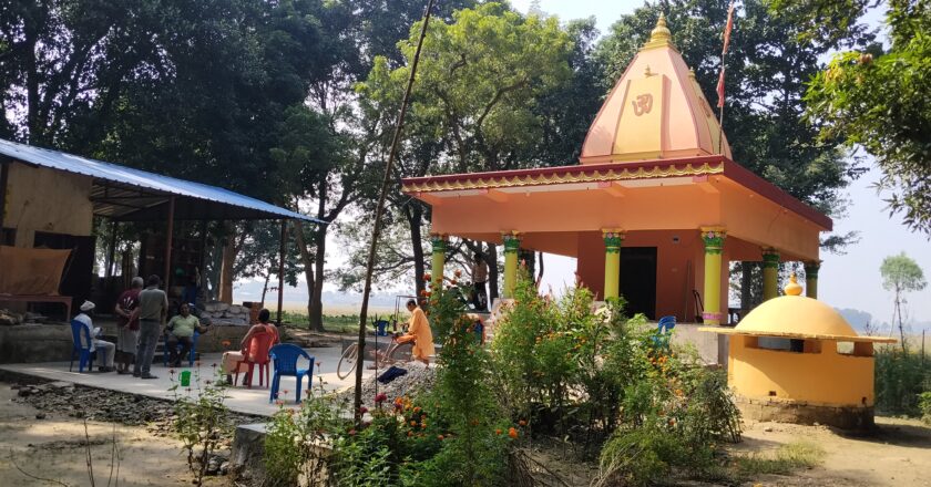 रामग्राम स्तुप नजिकै रामजानकी मन्दिर निर्माण,रामलिला गराई मन्दिरमा प्राणप्रतिष्ठा मंसिरमा गर्ने तयारी