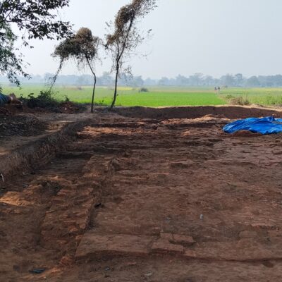 पण्डितपुरमा उत्खनन हुदा भेटियो स्क्वायर दरबारको भग्नावेश