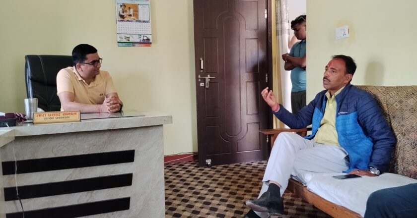 मलखाद्यको अवस्थाबारे जानकारी लिइन नवनिर्वाचित साँसद गुप्ताद्धारा कृषि समाग्रि कम्पनीमा अनुगमन