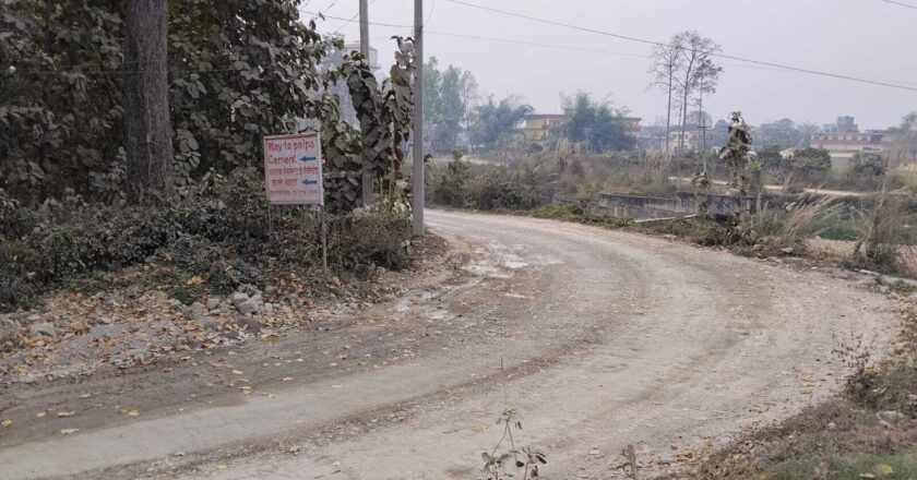 बनको बोटेनिकल गार्डेन नै अक्रिमण गरि उद्योगको सडक