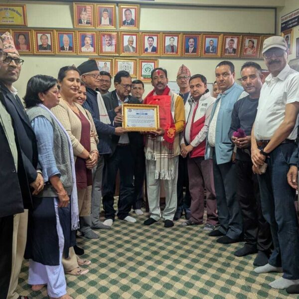 नवलपरासी क्षेत्र २ का नवनिर्वाचित संघिय सांसद गुप्तालाई सुनवलमा क्याम्पसको सदस्यता प्रदान