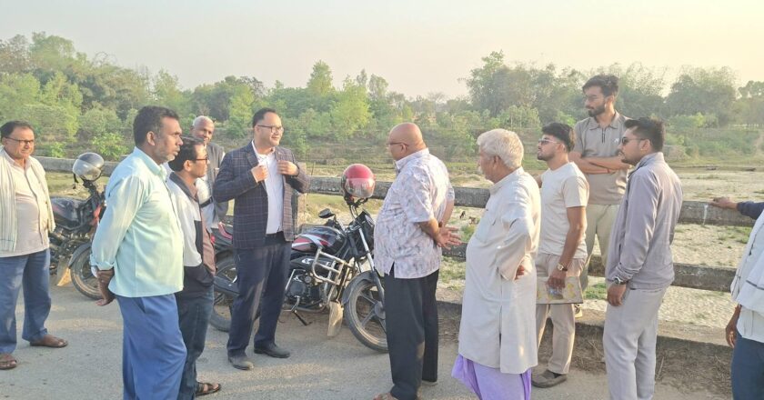 धनेवा झरही नदीले हुने डुबान क्षेत्रको अवलोकन