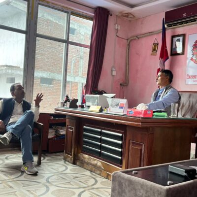 नवनिर्वाचित साँसद गुप्ताले मलखाद्यको समस्या बुझ्दै बोलाउन लगाए बैठक