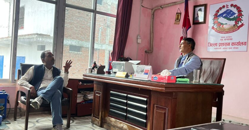 नवनिर्वाचित साँसद गुप्ताले मलखाद्यको समस्या बुझ्दै बोलाउन लगाए बैठक