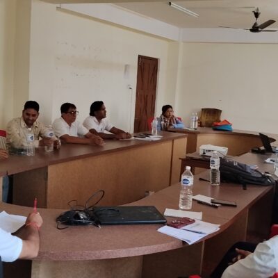 पाल्हीनन्दनमा स्वास्थ्य कार्यक्रमको समिक्षा