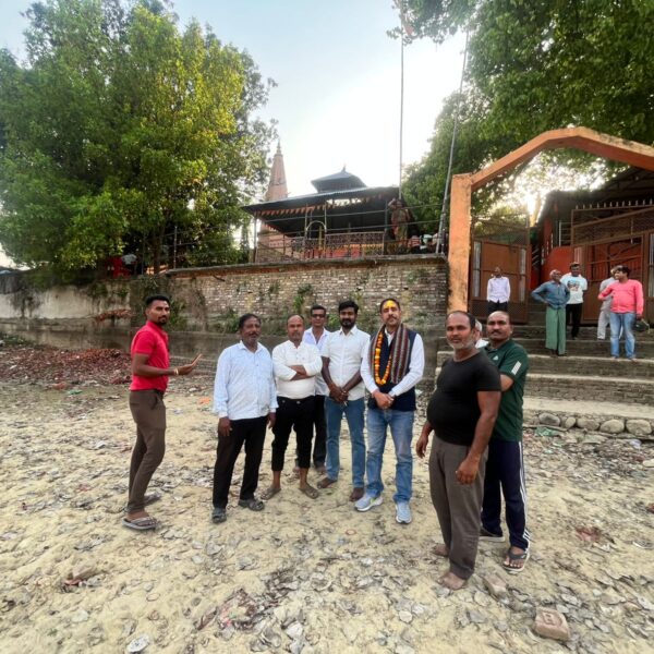 साँसद नरेन्द्र कुमार गुप्ताद्धारा लोहरौली स्थित गौरीपार्वती सिद्धधाम क्षेत्रको अवलोकन