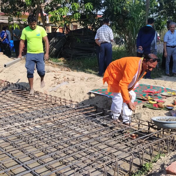 स्वच्छ पानीका लागि परासी खानेपानी आयोजनामा फिल्टर जडान