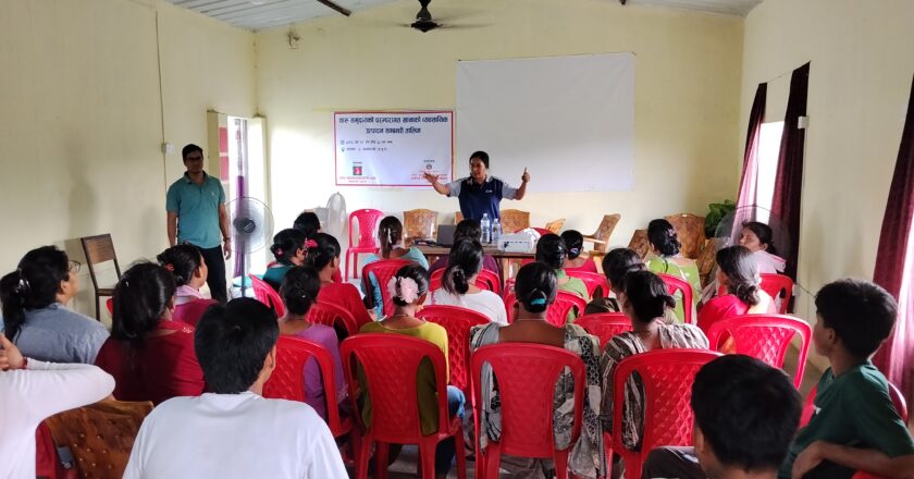 थारु समुदायको परम्परागत खानाको ब्यवसायिकीकरण गर्न पाँच दिइने तालिम