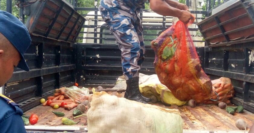 प्लान्ट क्वारेन्टाइन अभावमा भारतबाट ल्याईने ताजा तरकारी नष्ट