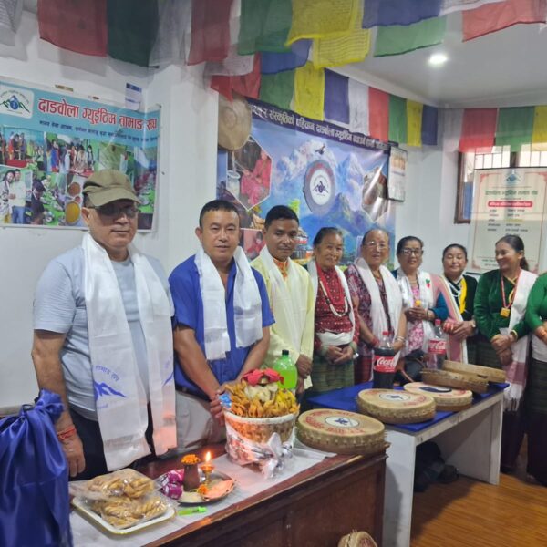संस्कृति तथा सम्पदा संरक्षणमा योगदान पुर्‍याएका शर्मा सम्मानित