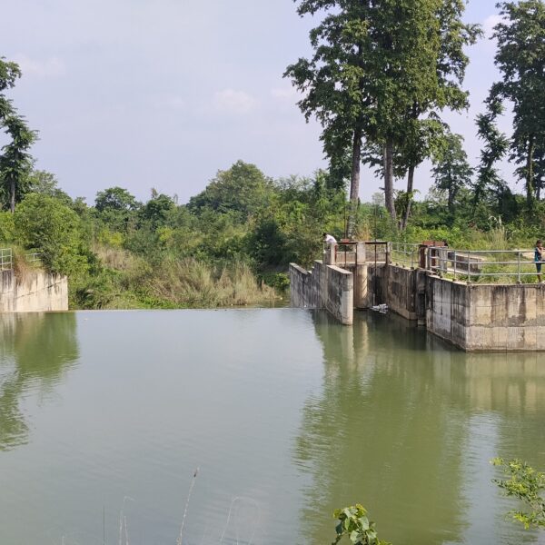 सुनवल स्थित गैँडाखाल लवकेश्वर सिँचाइ आयोजनाबाट सयौँ किसान लाभान्वित