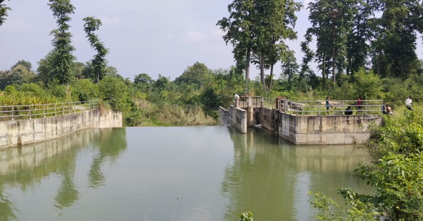सुनवल स्थित गैँडाखाल लवकेश्वर सिँचाइ आयोजनाबाट सयौँ किसान लाभान्वित