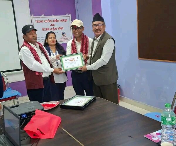 आयुर्वेद सेवामा सरावल गाउँपालिका जिल्ला मै प्रथम