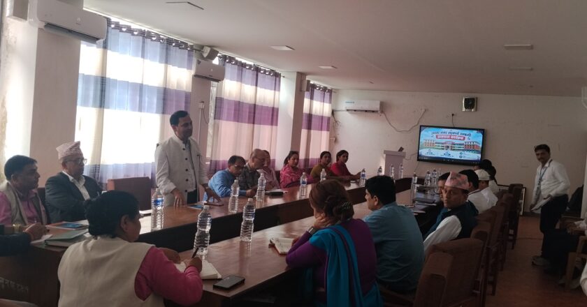 स्थानीय तहबीच साझा सेवा सञ्चालनका लागि कार्यविधि बनाइँदै