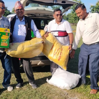 सुस्ताका बाढी प्रभावित लागि आएको राहत साता वितिसक्दा पनि वितरण भएन